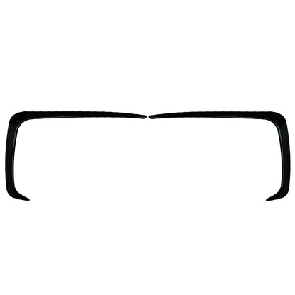 2xFront Bumper Side Fin Canards Splitter Spoiler For Subaru WRX STI VA 2014-2016