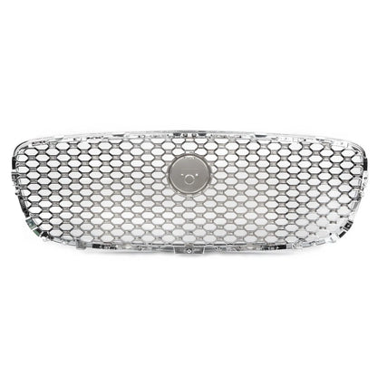 Chrome Hood Grille Front Upper Mesh Radiator Grill Fit Jaguar XF XFR 2016-2020
