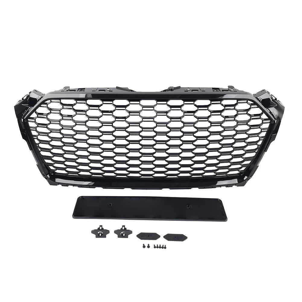 Front Bumper Grille Hood Honeycomb Grill For Audi A5 S5 2017-2019 8W6853651R