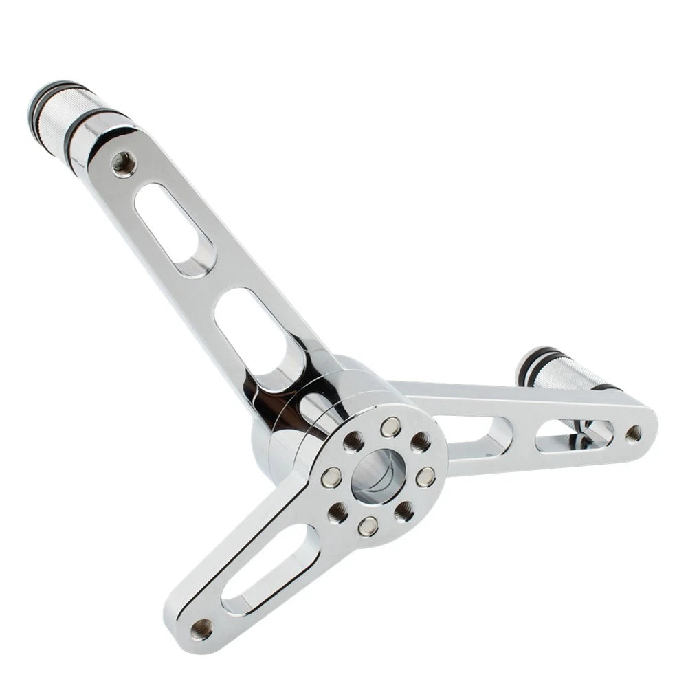 Front Foot Pegs Heel Toe Shifter Lever For Harley Sportster XL883 1200 Iron883 A