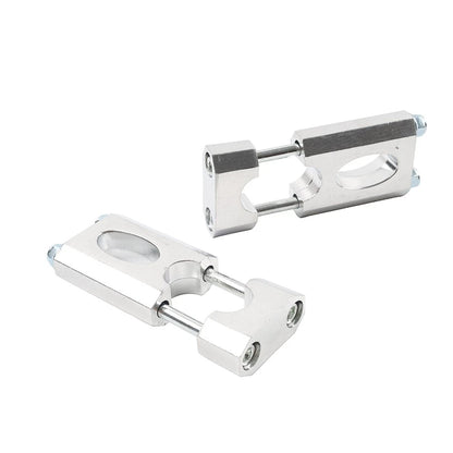 22mm 7/8'' Motor HandleBar Mount Clamp Risers For 50-125cc Dirt Pit Bike Silver