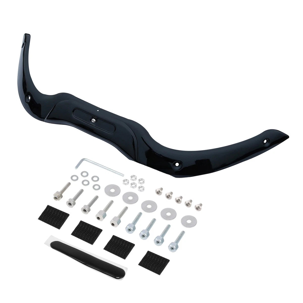 Windshield Windscreen Trim Fit For Harley Touring Road Glide FLTR  04-13 Black