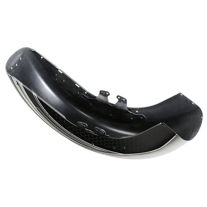 Front Fender For Harley Electra Tri Glide FLHT 14-25 Silver/Black Honeycomb Fade