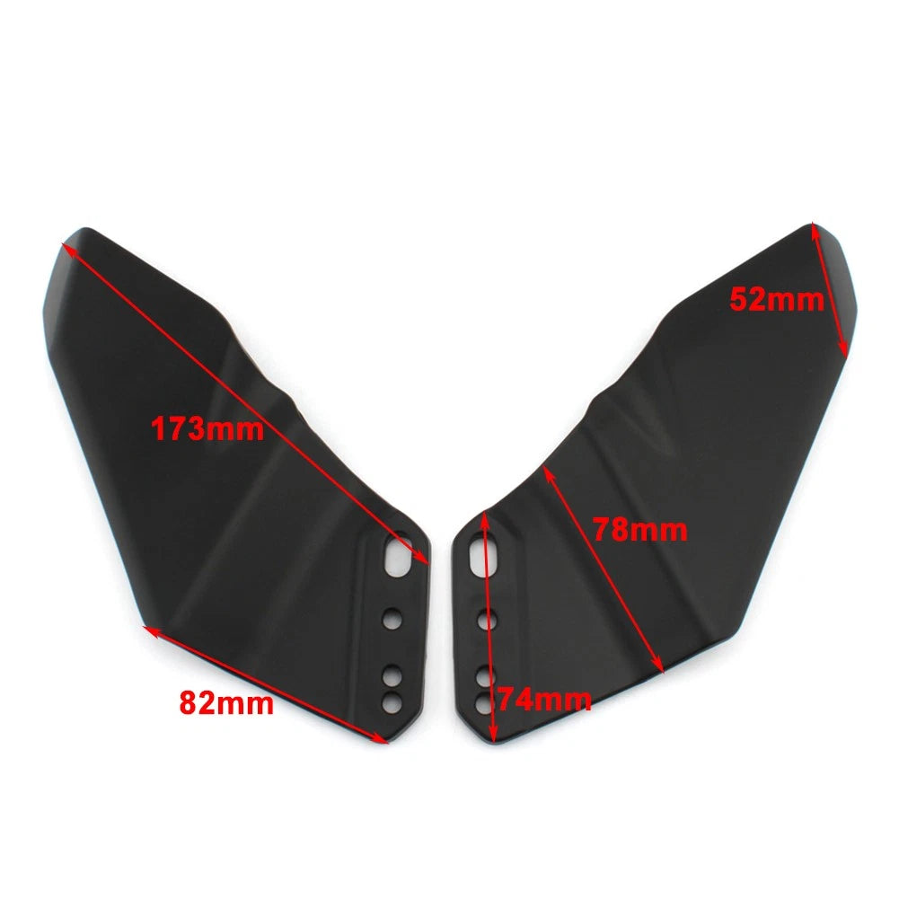 Winglet ABS Wing Kit Spoiler For Kawasaki Ninja 250 300 400 650R ZX6R