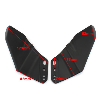 Winglet ABS Wing Kit Spoiler For Kawasaki Ninja 250 300 400 650R ZX6R