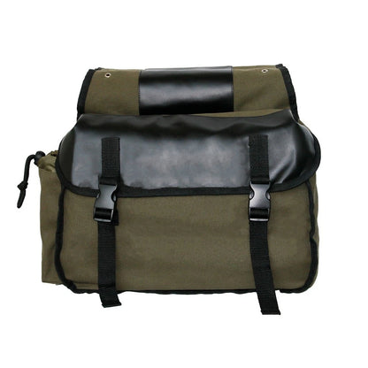 Canvas Motorcycle Side Tool Saddle Bags for Harley BMW Yamaha Honda Kawaski