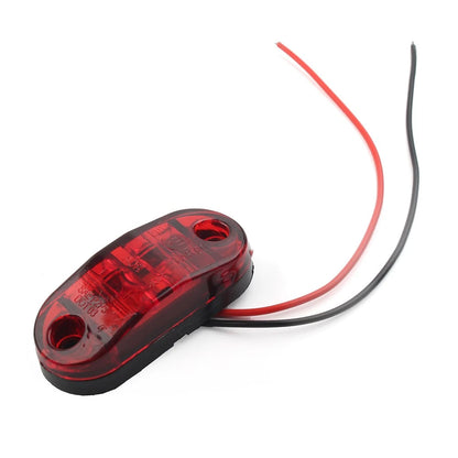 2 SMD LED Side Marker Light Identification Light For Truck Trailer RV SUV Red
