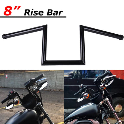 8" Rise Ape Hangers 1" Handlebars For Harley Sportster XL 1200 883 Softail Dyna