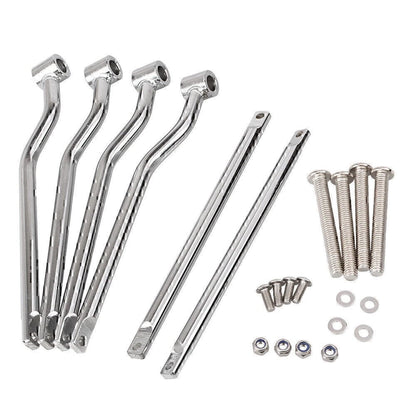 Motorcycle Refit Saddlebag Support Bar Bracket Guard For Harley Cruiser Chopper