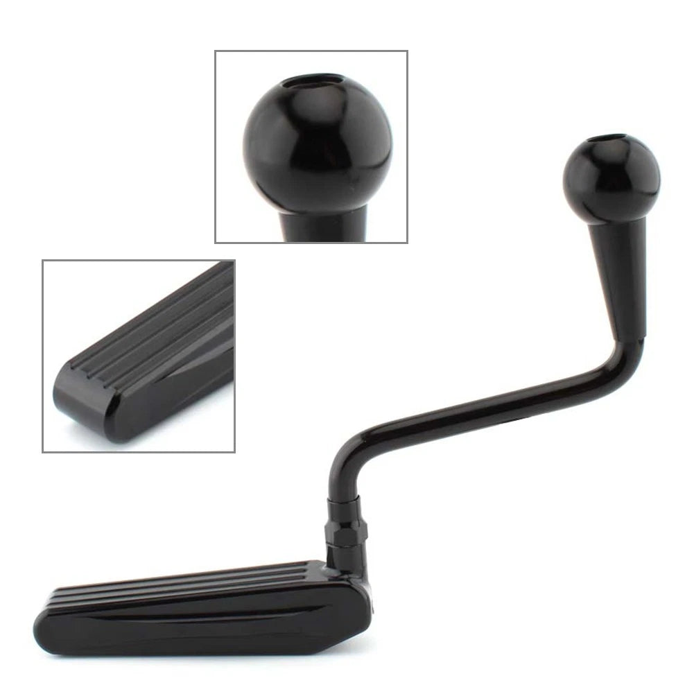 Alu MV Extended Reverse Gear Lever For BMW R18  Transcontinental Bagger BLK