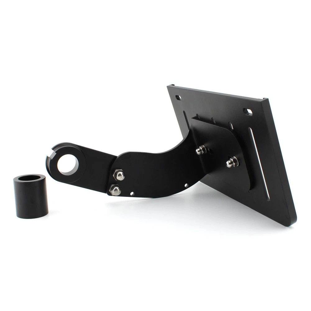 Blk License Plate Bracket Kit For Harley Softail Fat Boy Breakout Dyna 2018-2022