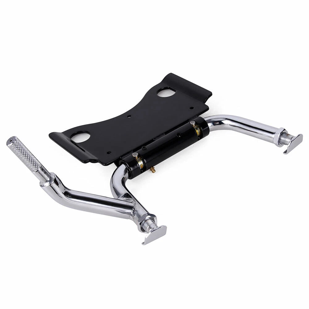 Chrome Adjustable Service Center Stand Jack For Harley Touring Dresser Bagger Up
