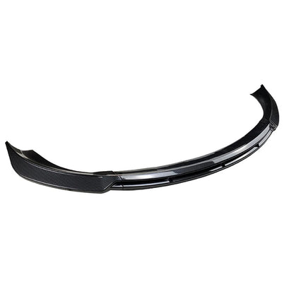 US Front Bumper Lip Chin Spoiler Splitter For Tesla Model 3 17-21 Carbon Fiber