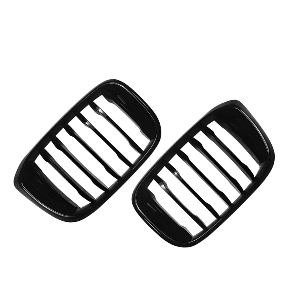 Glossy Black Front Kidney Middle Grille Grill For BMW X3 G01 X4 G02 2018-2021