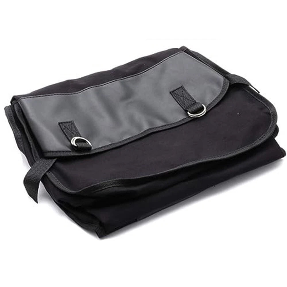 Universal Motorcycle Scooter Luggage Saddle Bag Rear Side Storage Pannier Bag