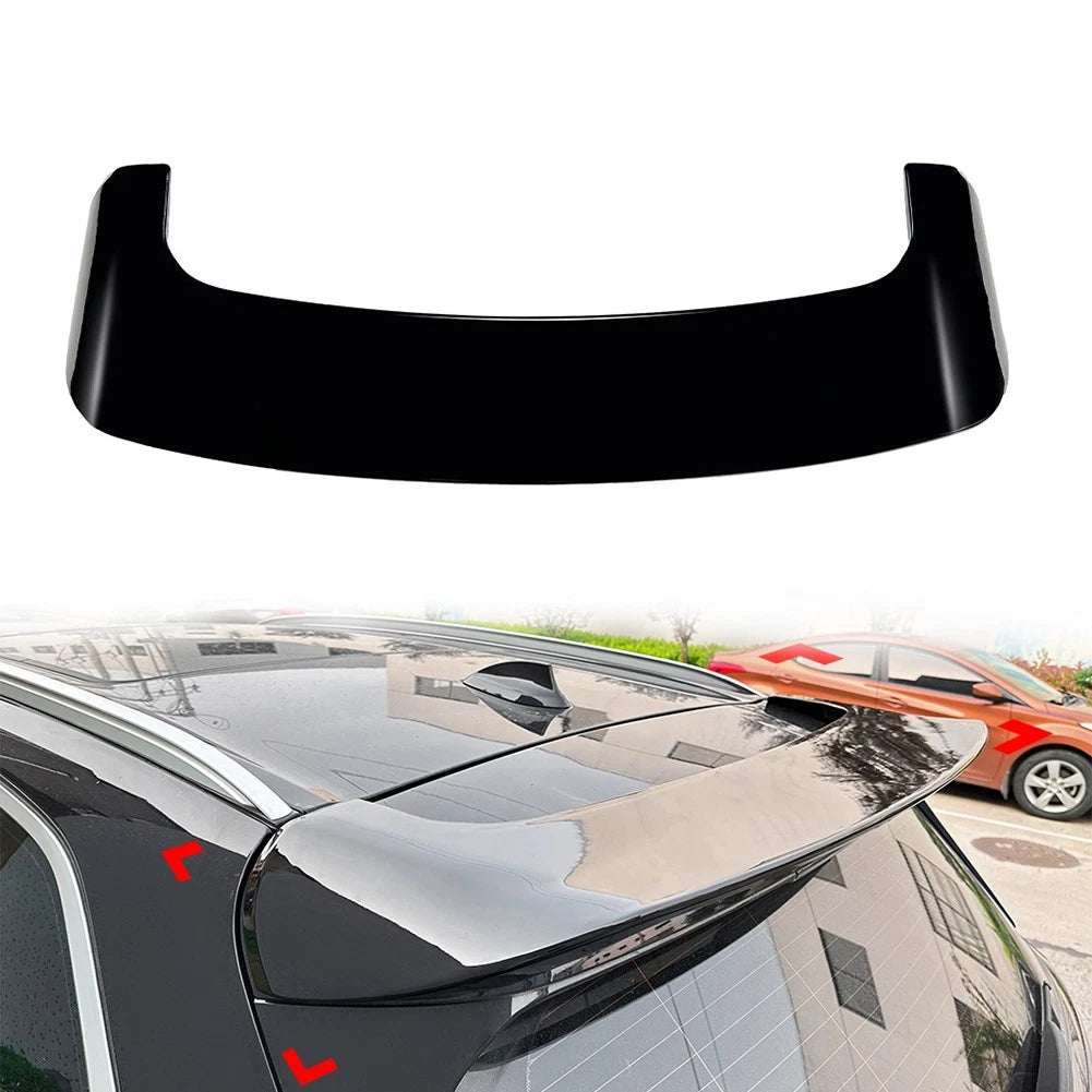 Glossy Black Rear Roof Window Top Spoiler Wing Lip For BMW X5 G05 SUV 2019-2024