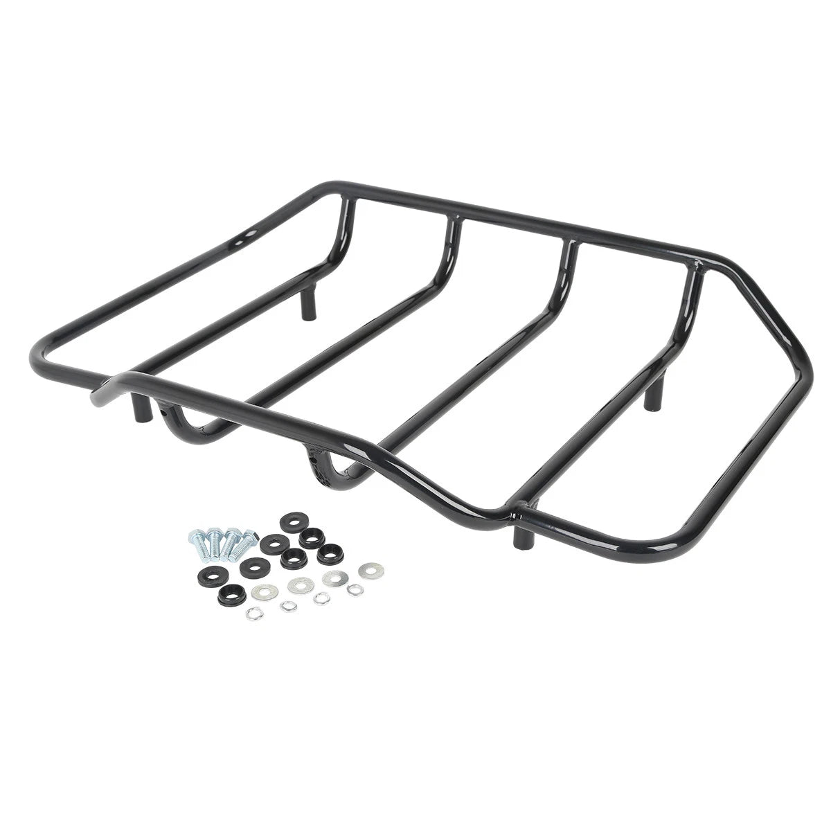 King Trunk Pad Mount Rack Fit For Harley Touring Road Glide 14-Up TCMT