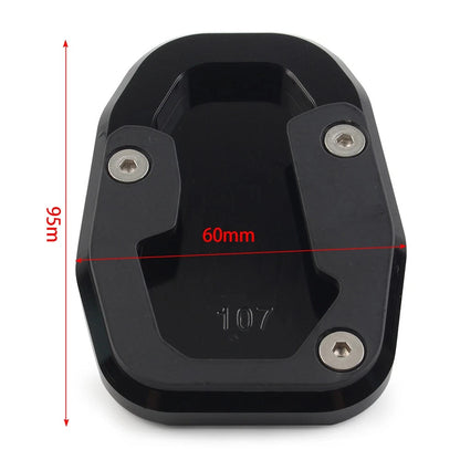 Motorcycle Side Stand Enlarger Plate Aluminum Alloy For Ducati desert X 2022+ US