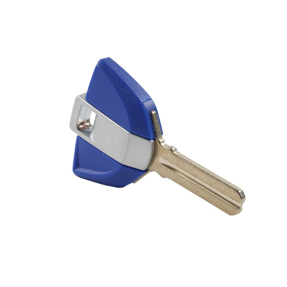 Uncut Blade Blank Ignition Key Blue For BMW S1000RR S1000R R1200RT R1200GS F800G
