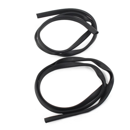 2pcs 31.9" Inner Fairing Trim Seal For Harley Touring Electra Street Glide Black