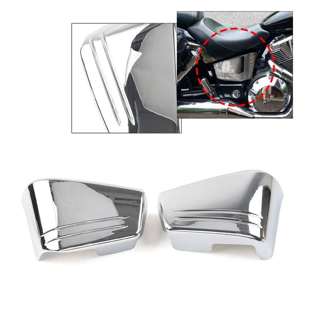 Chrome Fairing Battery Side Cover For Honda VTX 1800 C VTX1800C Custom 2002-2008