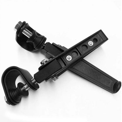 Motorcycle 1" 1-1/4" 1.25" Engine Guard Crash Bar U-clamp Foot Pegs Footrest USA
