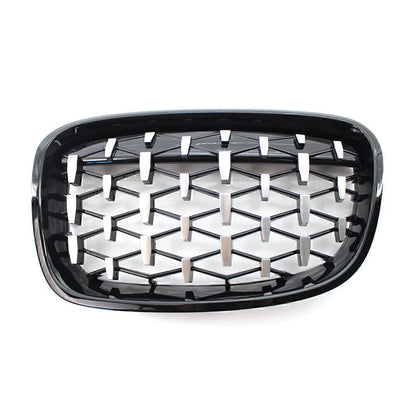 Front Black Grille Chrome  Meteor Latest Style Fit BMW 1 Series F20 F21 11-14