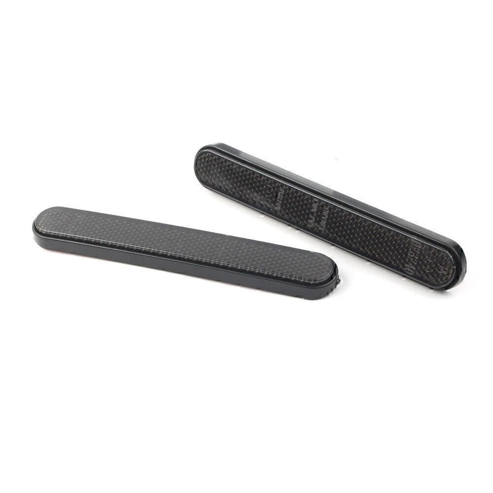 2x Smoke Rear Shock Absorber Reflector Strip For Harley Sportster 883 10 X48 US