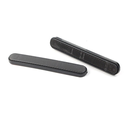 2x Smoke Rear Shock Absorber Reflector Strip For Harley Sportster 883 10 X48 US