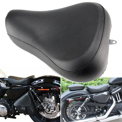 USA Leather Solo Seat Cushion Front Driver for Harley Sportster XL1200 883 72 48