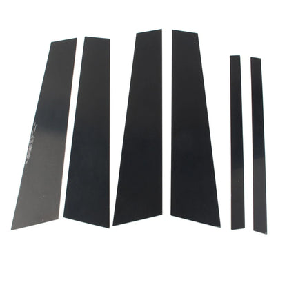 6 Pcs Door Window Trim Pillar Posts Decoration Cover For BMW X1 E84 2011-2015