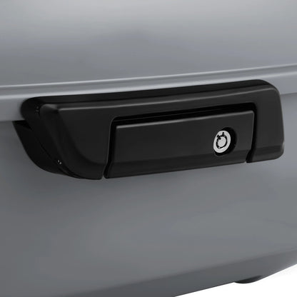 King Trunk Backrest Mount Rack Fit For Harley Electra Glide 14-Up Billiard Gray
