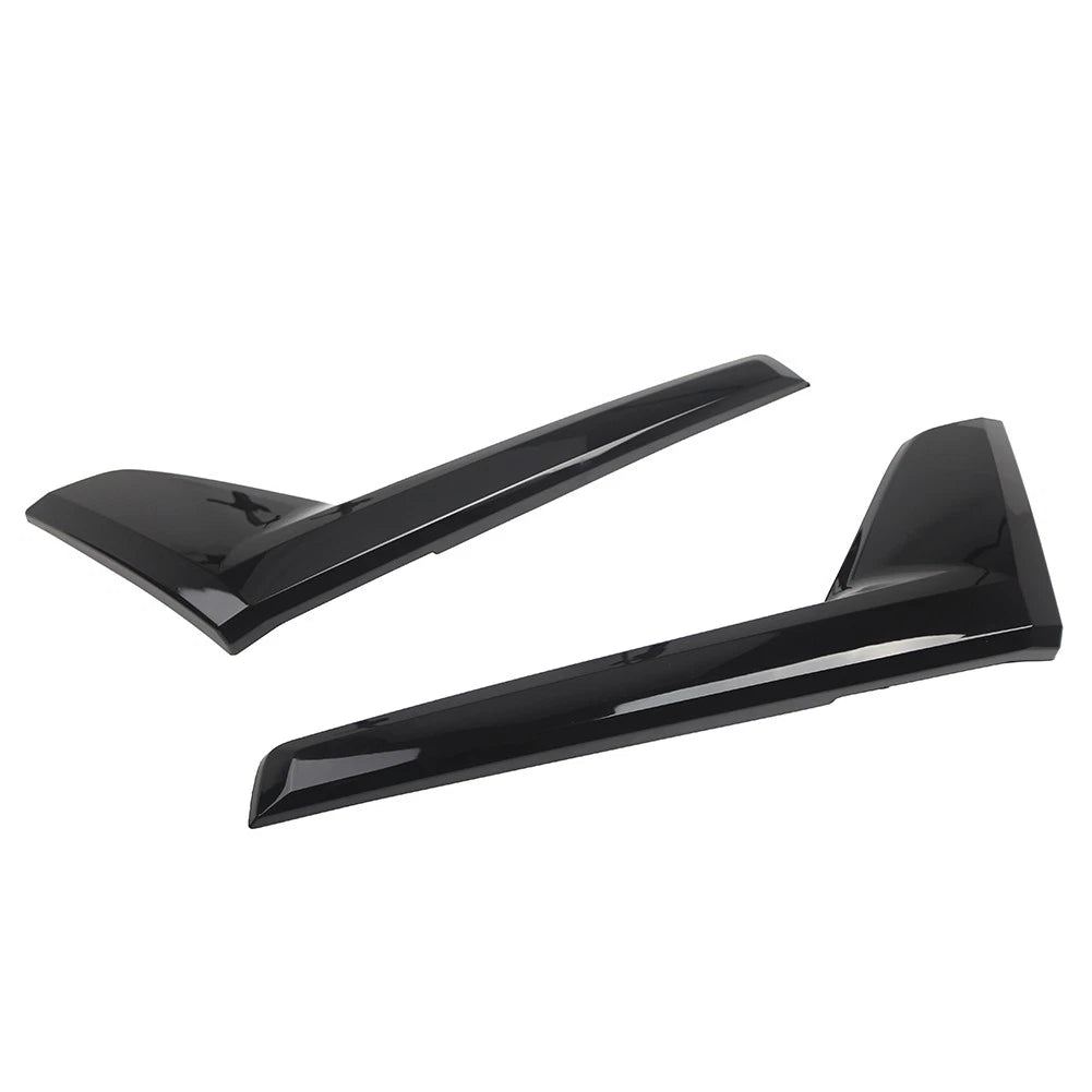 Front Bumper Hood Grille Glossy Black Kit For Toyota Land Cruiser LC200 2016-18