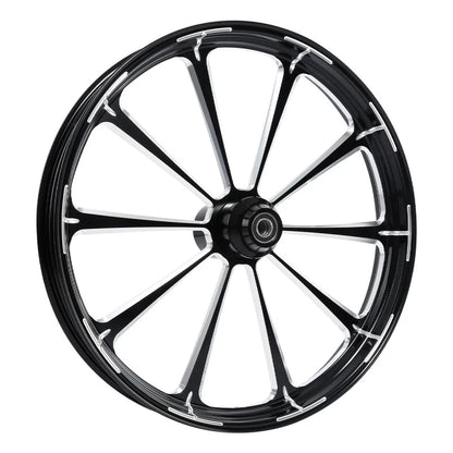 30" Front Wheel Rim Hub Single Disc &Fender For Harley Electra Glide 2008-25 ABS