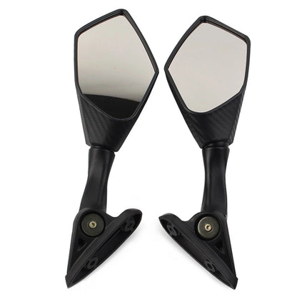 2PCS Foldable Side Rearview Mirrors For Yamaha YZF R3 R25 2015 - 2024 Black