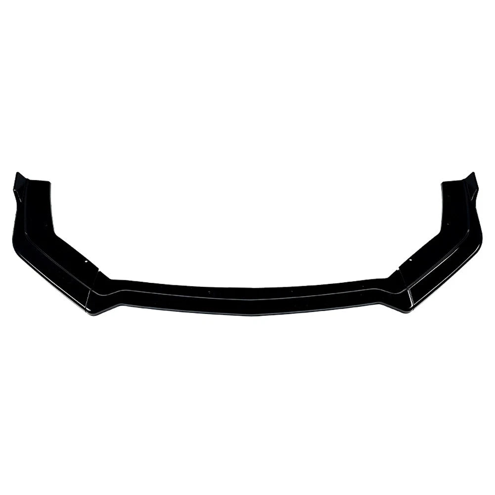 Front Bumper Lip Spoiler Splitter For Ford Mustang 2018-2023 Glossy Black