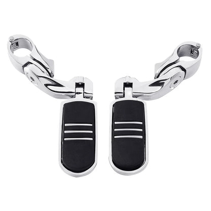 Engine Guard Crash Bar &Footpegs Fit For Harley Electra Glide 1997-2008 Chrome