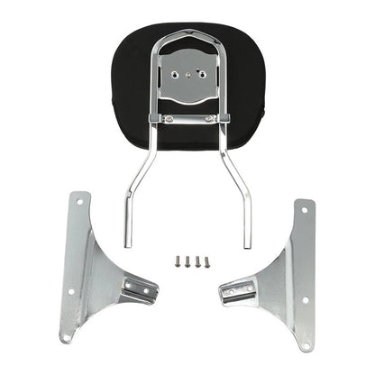 Chrome Low Backrest Sissy Bar Fit For Harley Softail FLST FLSTC FLSTNSE 84-17 US