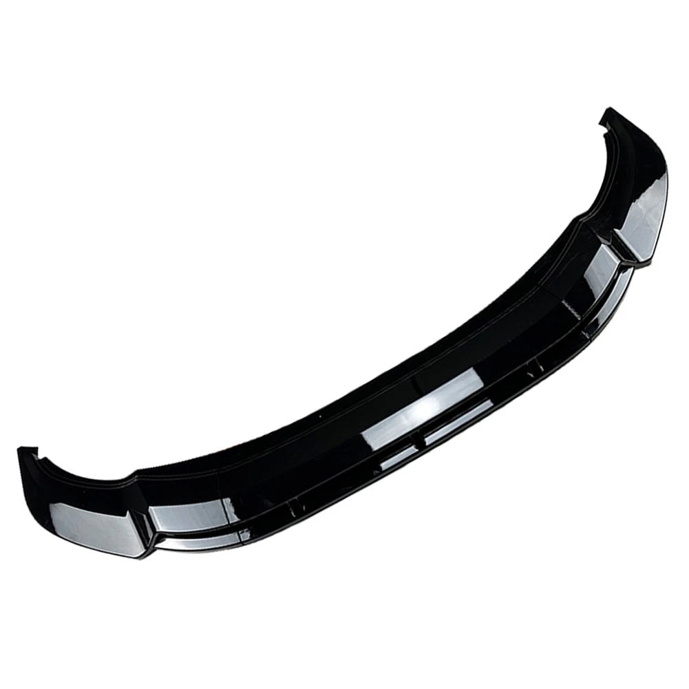 Front Bumper Spoiler Lip For For Volkswagen Tiguan Rline 2021-2023 Glossy Black