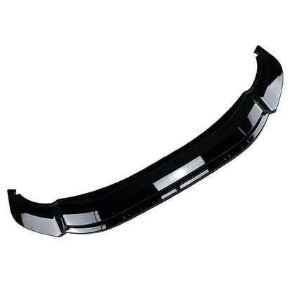 Front Bumper Spoiler Lip For For Volkswagen Tiguan Rline 2021-2023 Glossy Black
