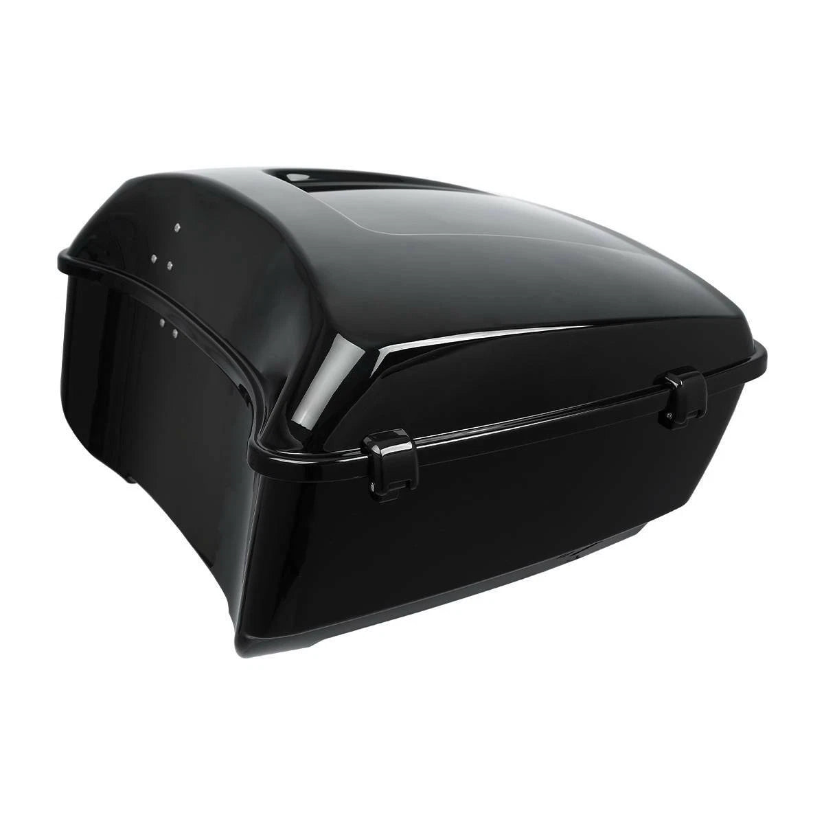 King Pack Trunk Luggag Black Latches For Harley Touring Road King Glide 14-25 24