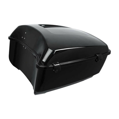 King Pack Trunk Luggag Black Latches For Harley Touring Road King Glide 14-25 24