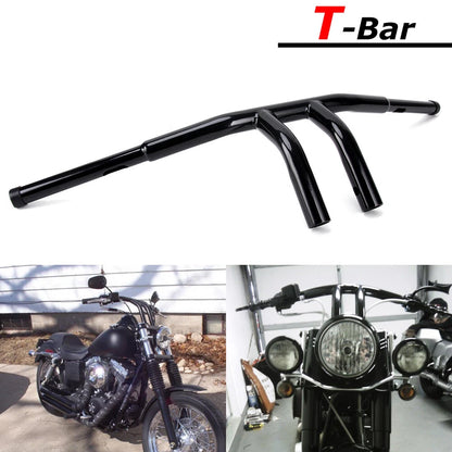 1 1/4'' 8" Rise T-Bars Handlebar For Harley Sportster XL 883 1200 Dyna Drag Bar
