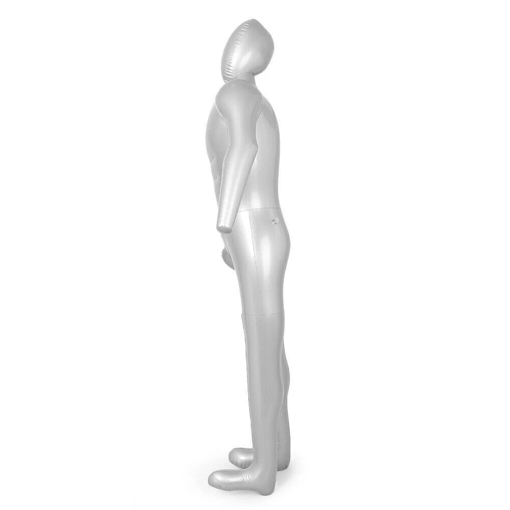 Male Man Whole Body With Arm Inflatable Mannequin Fashion Dummy Torso Model US