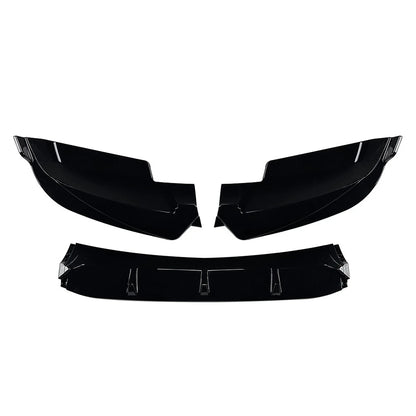 Glossy Black Front Bumper Lip Spoiler Splitter For BMW X6 F16 M Sport 2014-2019
