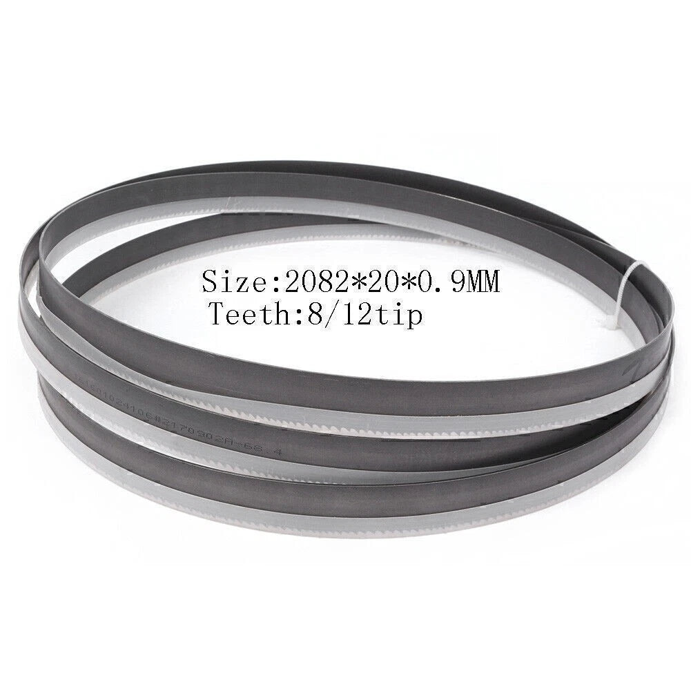 Band Saw Blades M42 Bi-metal Cutting Tool Fit Metal Cut 82" x 3/4"x0.35" 8/12TPI