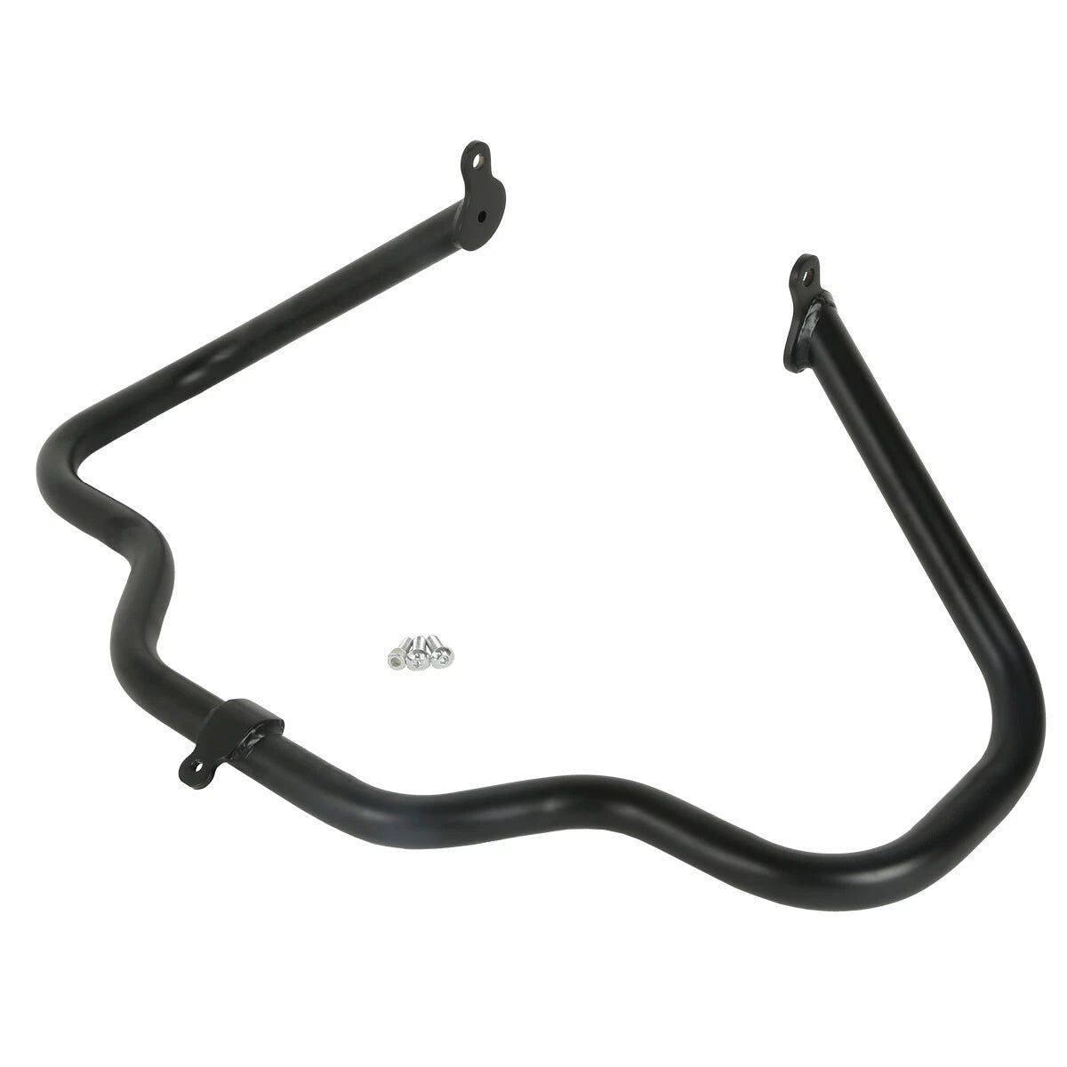 Black 1-1/4" Engine Guard Crash Bar Fit For Harley Electra Road Glide 2009-2024