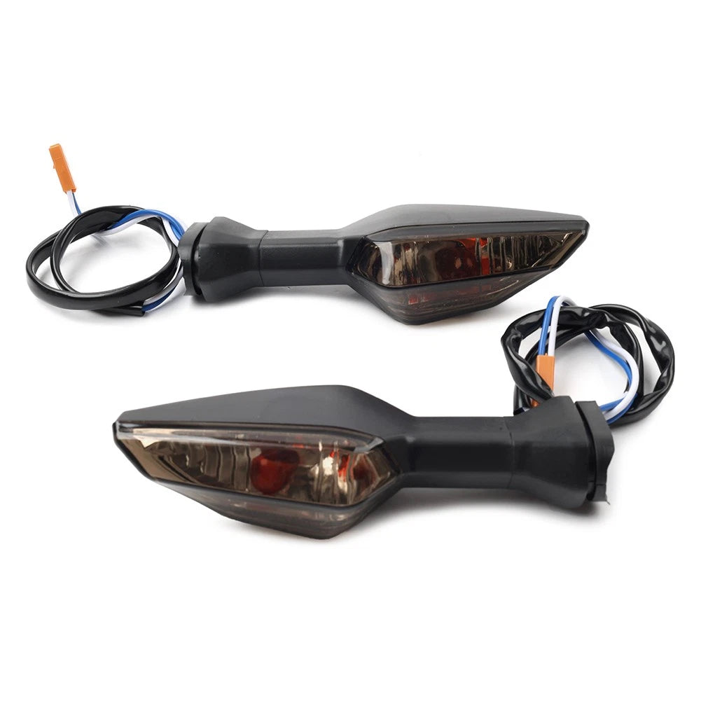 Smoke Rear Turn Signal Indicator Lamp Fit Kawasaki Ninja 250 300 400 650 1000