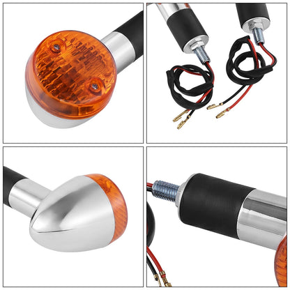 Front Rear Turn Signal Lights For Kawasaki Vulcan VN 750 800 900 1500 1600 1700