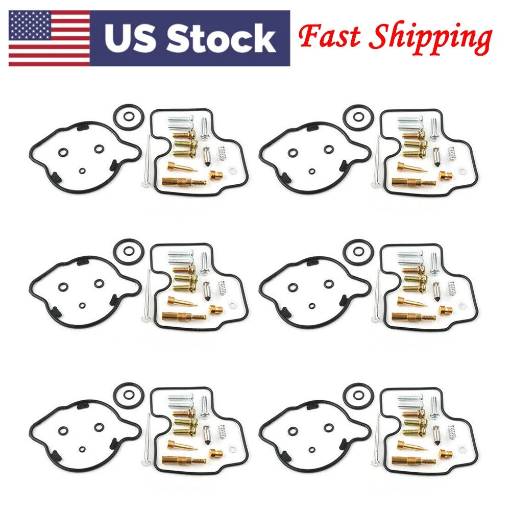 6Sets G161 Repair Carburetor Kit Fit Honda GL1500C GL1500CT Tour Valkyrie1500 US